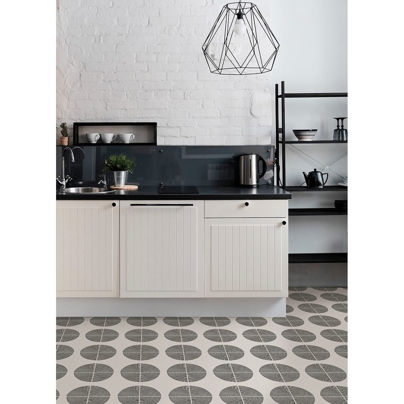 FloorPops Luminary adhesive Peel & Stick Vinyl Floor Tiles