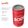 Pund'it Soda Can Fridge Deodorizer, Reusable Baking Soda Holder For