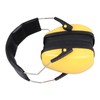 Yellow Baby Ear Protection Noise Cancelling Earmuff Efficient Foldable Adjusting