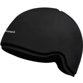 Ice Packs, Cooling Hood for Chemotherapy Patients, Chemo Care Set for Women & Men, Migraine Ice Cap, Cooling Cap for Headaches & Stress, Black