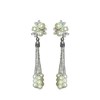 Fashionable Oxidised Silver Earrings for Wedding Wear – Elegant Pearl
