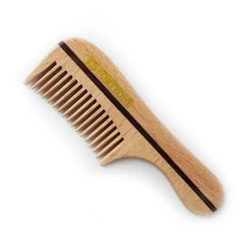 1541 London Wooden Pocket Moustache Comb (BC10)