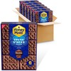 HONEY MAID Fresh Stacks Chocolate Graham Crackers, Bulk Travel Snacks,