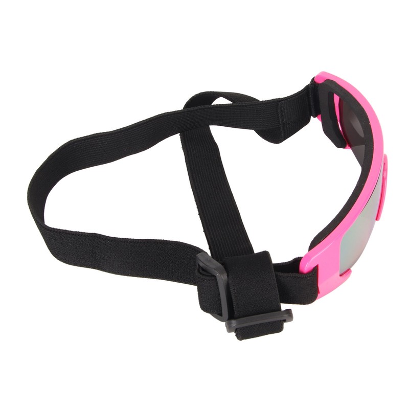 Dog Goggles UV Protection Waterproof Sandproof Soft Frame Adjustable Breathable