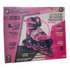 Blazer Patines En Linea Rosa Niña Mujer Ajustable 21.5-23.5 Cm
