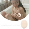 Guante Exfoliante Desechable de Lufa Beige HOODANCOS (10 Pzas)