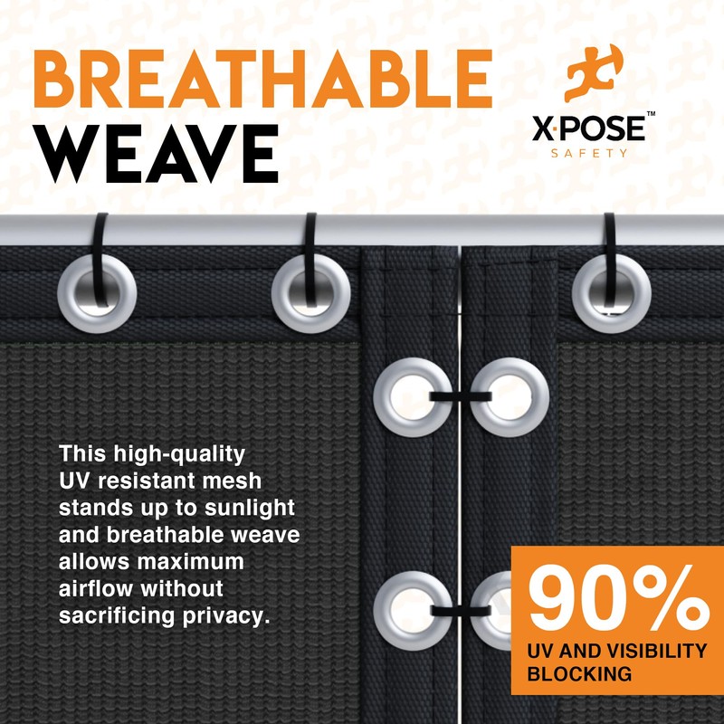 Xpose Safety Privacy Fence Screen 4’ x 50’ – Heavy