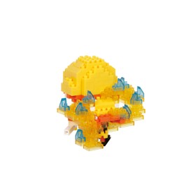 nanoblock Demon Slayer Zenitsu Agatsuma Model NBCC166 Building Blocks Puzzles For Adults And Kids | Plastic Model Kits With Mini Bricks Make Great Gifts For Boys Girls And Adults Age 12+