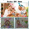 Small Items for Easter Children, 15 Sheets Luminous Easter Tattoo