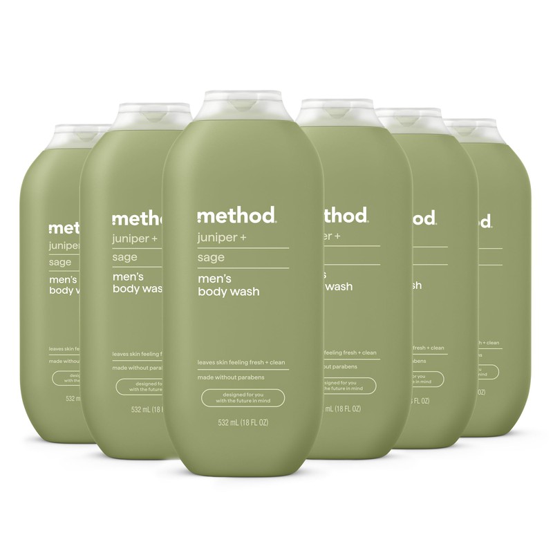 Method, gel de baño para hombre, 18 Ounce (6 Count)