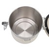 Airtight Coffee Canister 304 Stainless Steel Valve with Scoop for