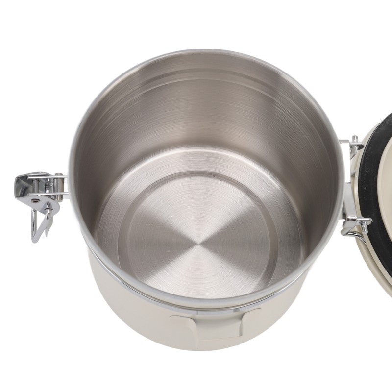 Airtight Coffee Canister 304 Stainless Steel Valve with Scoop for