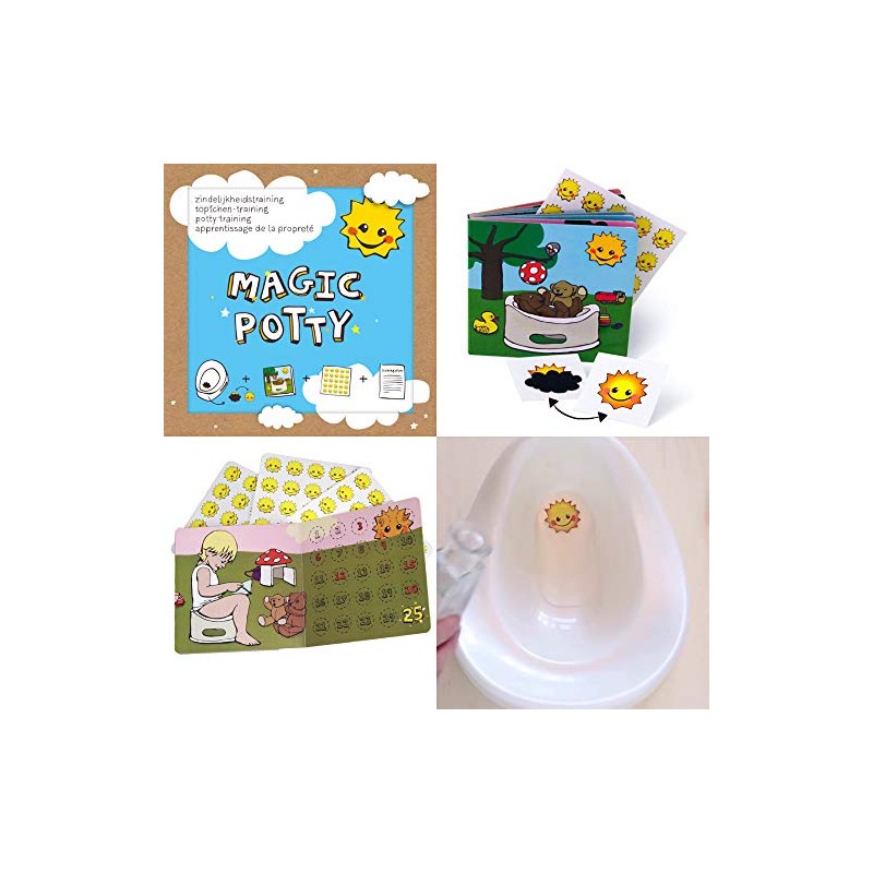 LK Trend & Style Magic Potty Training Toilet Stickers Cleanliness