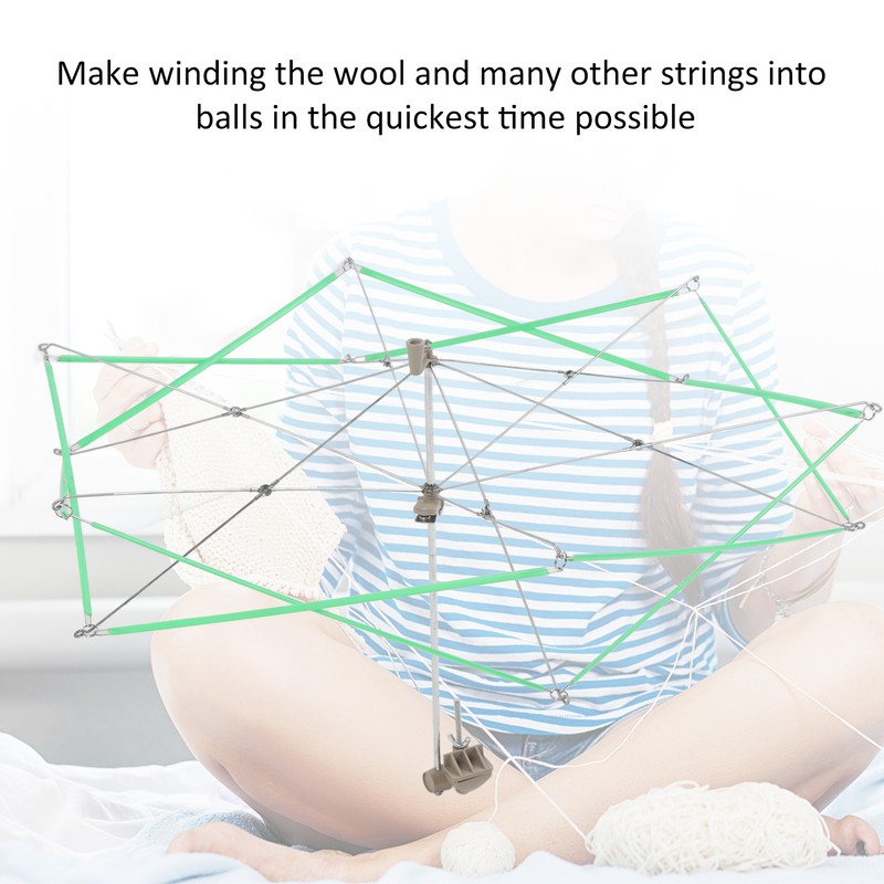 Yarn Swift Stainless Steel Plastic Easy Fixing Easy Operation Easy