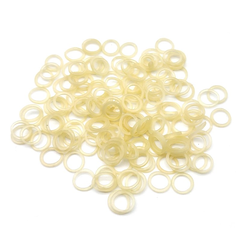 Orthodontic Elastics Bands, 2 Packs Dental Elastic Latex Rubber Bands,