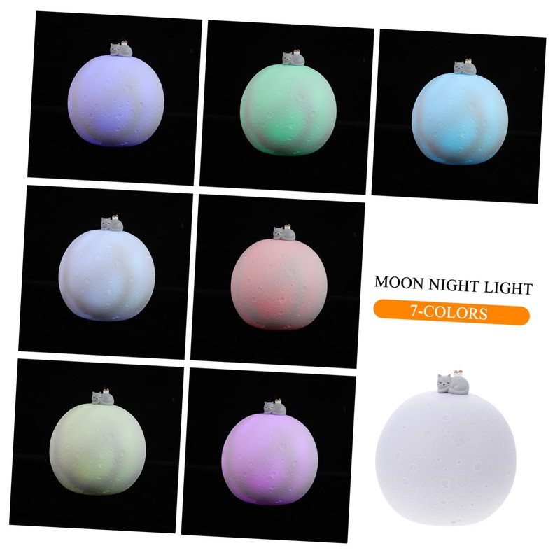 CORHAD Moon Lamp Port Bedside Lamp for Boys and Girls