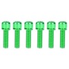 Water Bottle Cage Bolts Holder Screws, 6Pcs M5x25mm Water Bottle