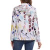 MINTLIMIT Women's Graphic Print Single Button Blazer Long Sleeve Work