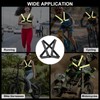 PATIKIL Adjustable Reflective Running Vest Gear, High Visible Reflective Straps