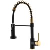 Contemporary Single-Handle Kitchen Faucet Modern Commercial Home Water Tap Ceramic