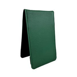 Sunfish Leather Golf Scorecard and Yardage Book Holder Green