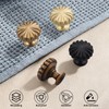 10 Pack Champagne Bronze Cabinet Knobs, Solid Zinc Alloy Drawer