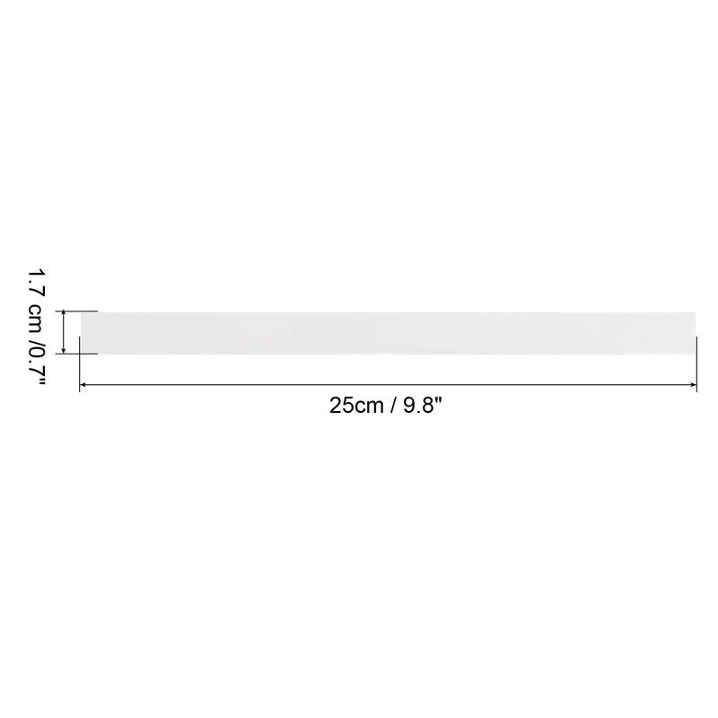 PATIKIL 25 x 1.7cm Racket Guard Tape Racket Frame Sticker