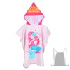 JORAKI Children's Bath Towels, Microfibre Bathrobe, Bath Poncho, Beach Towel,