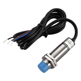Heschen M18 Capacitive Proximity Sensor Switch, Non-Shield Type, LJC18A3-B-Z/AY, Detector 1-10 mm, 10-30VDC 200mA, PNP Normal Closed (NC), 3 Wires