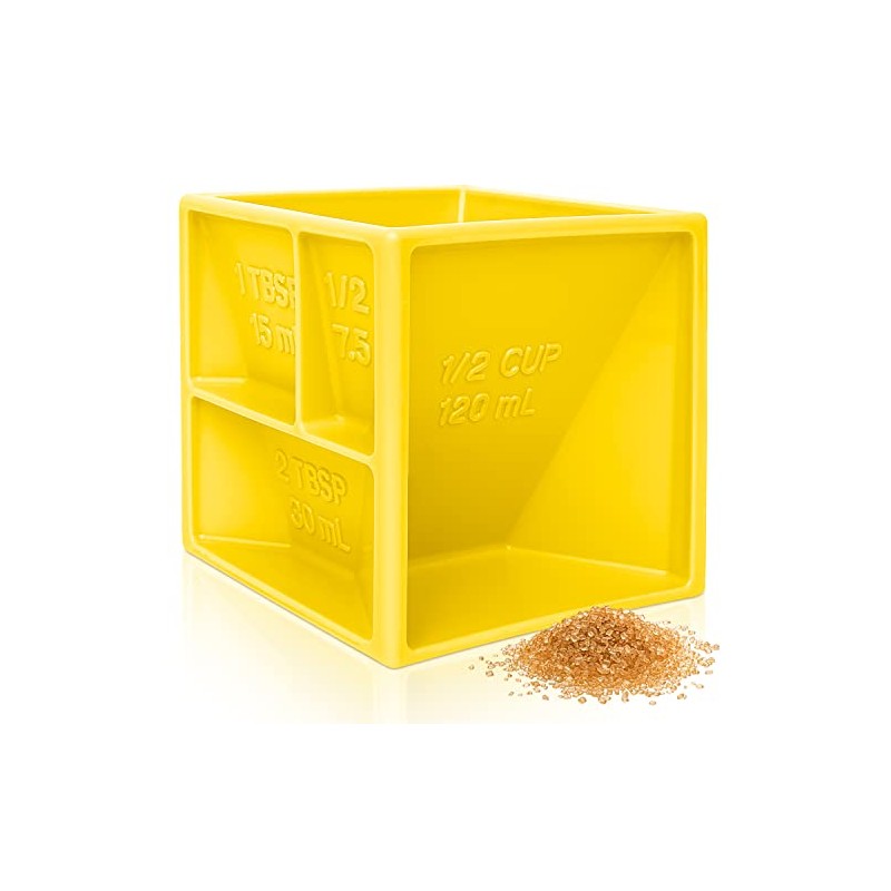 Nomadic Outpost Multi Measuring Cube Cup for Cooking and Baking,