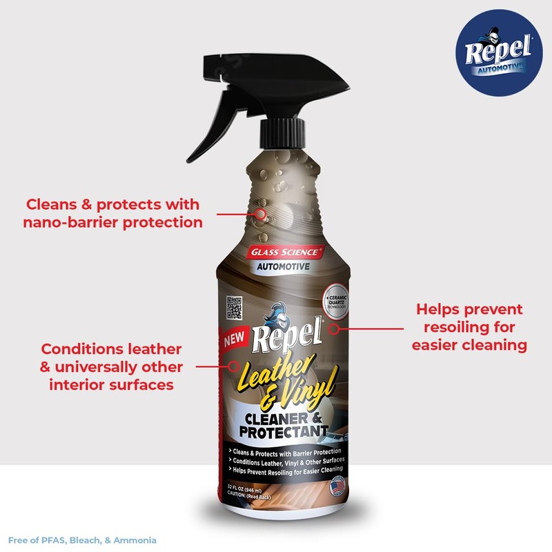 Repel Leather & Vinyl Cleaner & Protectant