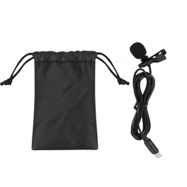 Mini Clip On Mic TypE C Audio Interface Lavalier Microphone for Android Phone
