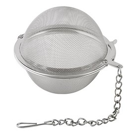 Weis Teebrüher, Edelstahl, Silber, 13 x 5.5 x 5.5 cm