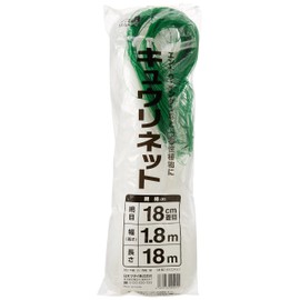 Minimalist Sol (marsol) Cucumber Net 18 cm 菱 Eyes 1.8 m X 18 m White/Green