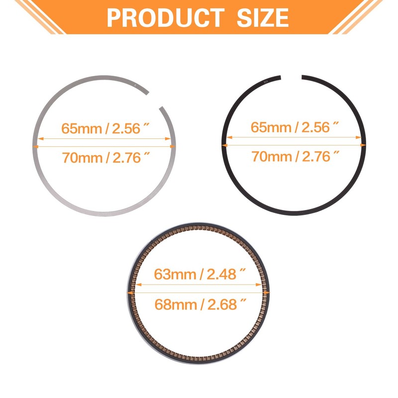 67mm Piston Ring Set for Honda CBR600RR CBR 600 RR