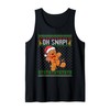 Oh Snap Gingerbread Kid Men Women Ugly Christmas Costume Tank