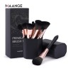 25 Set De Brochas Para Maquillaje Profesional +estuche +caja Color