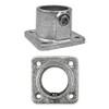 Pipe Connector Type 11 Foot Plate Square Diameter 48.3 mm