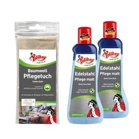 Poliboy Cleaning and Care Products for Various Surfaces in Different Sizes, Made in Germany