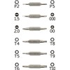 INEX TL-018A 12 en 1 Juego de destornilladores de precisión
