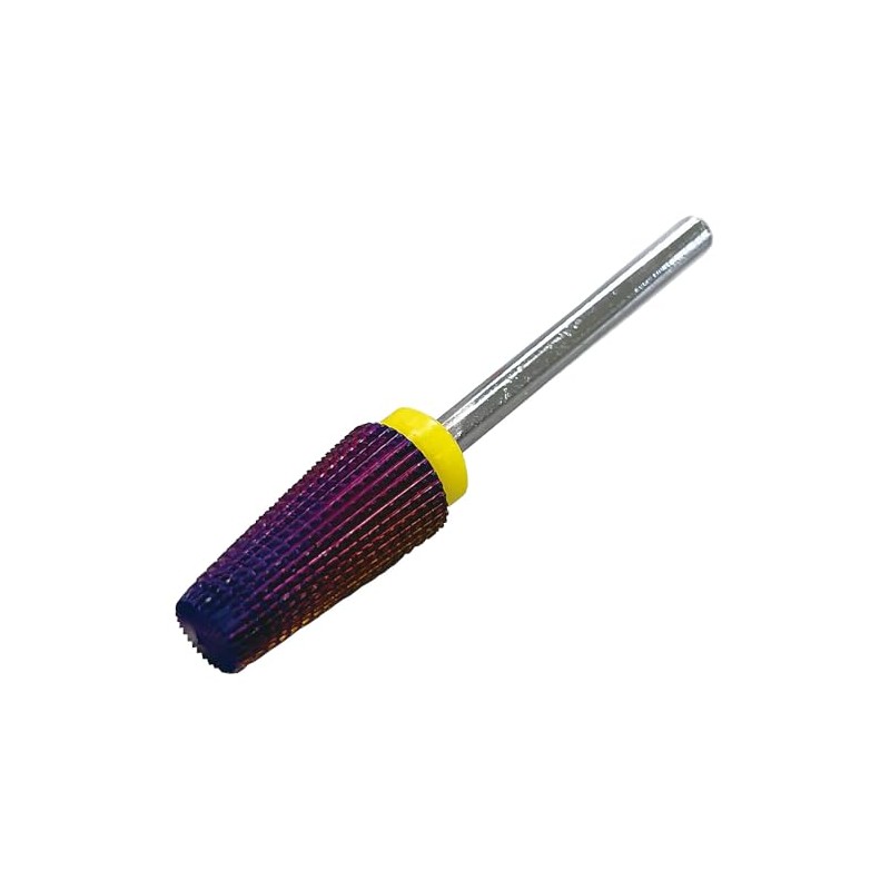 Rooro RO1-27-F Nail Bit for Nail Off, Purple Cone Bit,