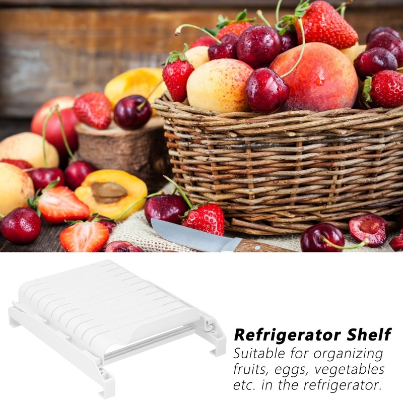 Refrigerator Storage Rack PullOut Drawer Shelf Container Fridge Food Organizer