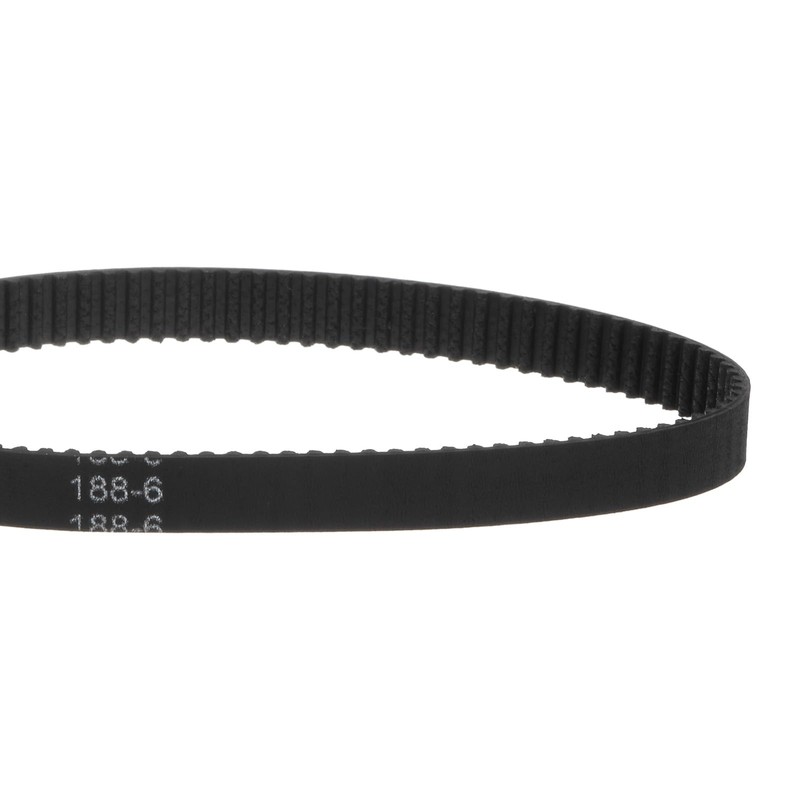 Kozelo 188-2GT-6 Rubber Toothed Belt - [6 mm Width, 188