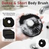 Back Scrubber for Shower with Long Handle, Exfoliating Body Scrubber