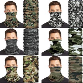 Neck Gaiter Gator Sun UV Protection,Face Cover Mask Balaclava for Men Women Boys Girls, Cooling Scarf Mask Breathable Bandana Neck Warmer Headband Headwear,Head Wrap for Outdoors Motorcycle Cycling