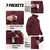 TACVASEN Winter Jacket for Men Outdoor Jacket Elastic Cuffs Traveling