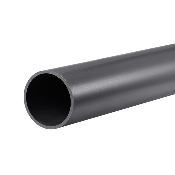 MECCANIXITY PVC Rigid Round Pipe 36mm ID 40mm OD 650mm