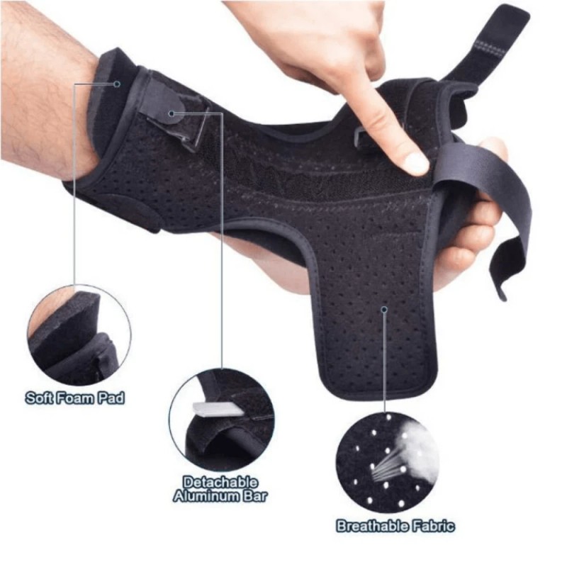 modernsoulsinc Plantar Fasciitis Night Splint Adjustable Foot Drop Ankle Brace