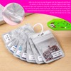 Elegaperma 100pcs Diamond Art Bags for Beads, 4.33 x 2.7