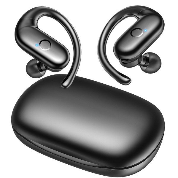 kurdene Wireless Earbuds Bluetooth Headphones Sport,Over Ear Buds with Deep